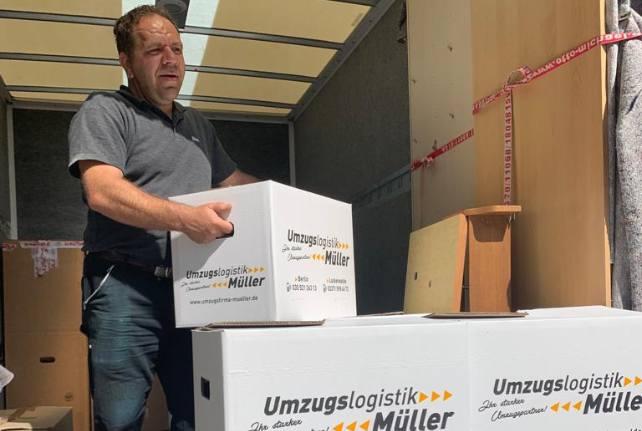 Günstiger Umzugsservice Bernstadt auf dem Eigen